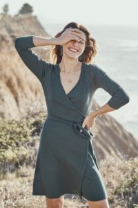 Amour Vert Wrap Dress