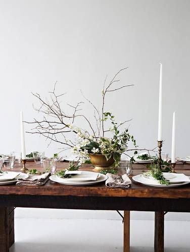 The Lavender Daily -Holiday Tablescape Ideas