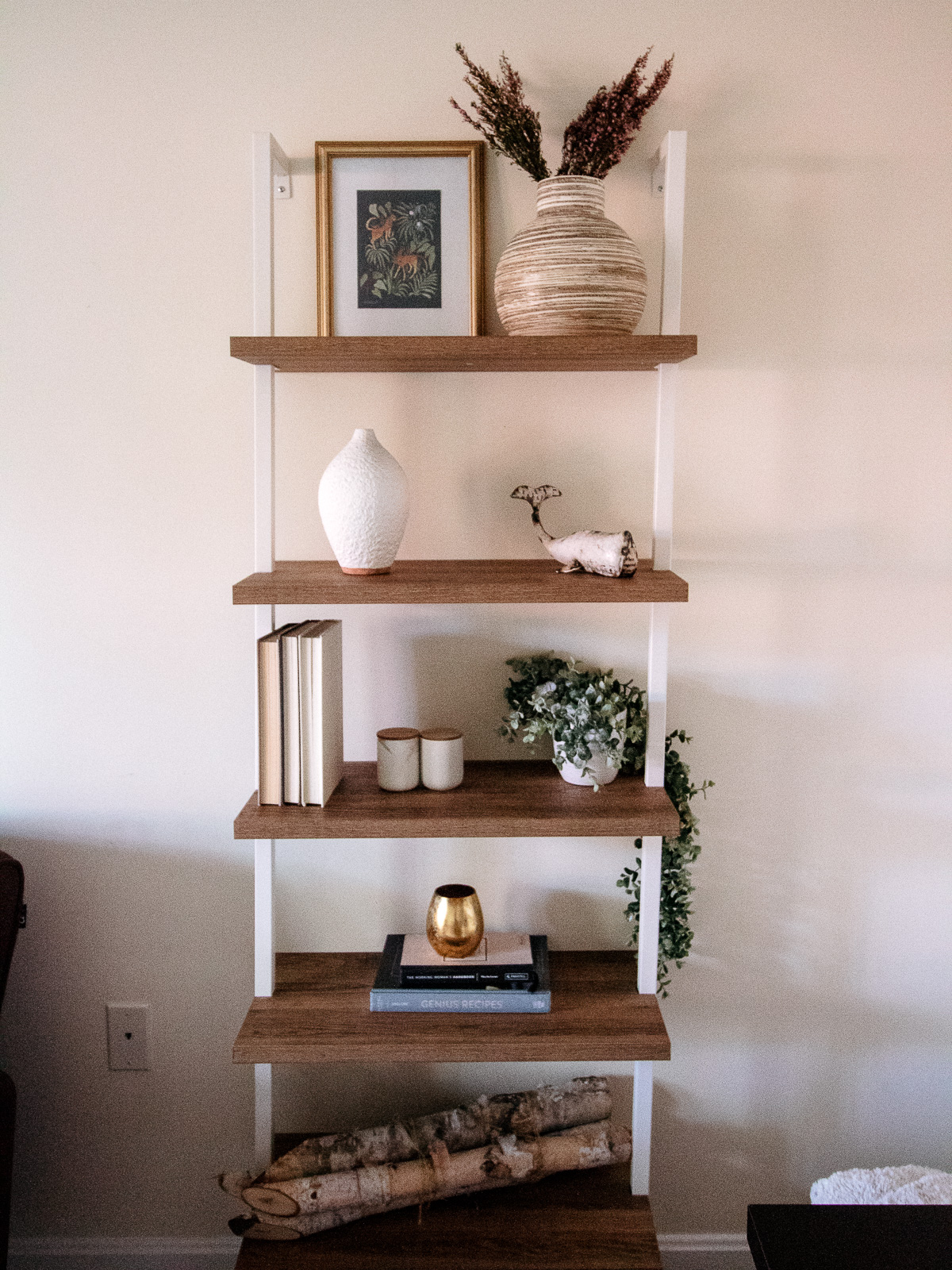 The Lavender Daily - Secondhand All Modern Bookshelf 